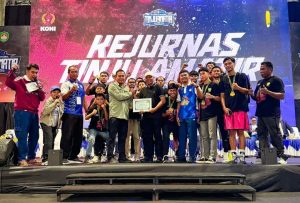 Pertina Maluku Utara Sabet Juara Umum Kejurnas Tinju Amatir 2025