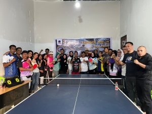 HUT ke-14, NasDem Ternate Gelar Turnamen Tenis Meja Antar Kader dan Keluarga Besar