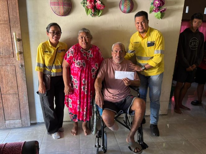 
 NHM Peduli Bantu Penyandang Disabilitas di Maluku Utara Kembali Bergerak dan Mandiri