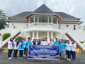 Bapas Ternate Gelar Aksi Sosial “Klien Pemasyarakatan Peduli”, Sosialisasikan Pidana Kerja Sosial