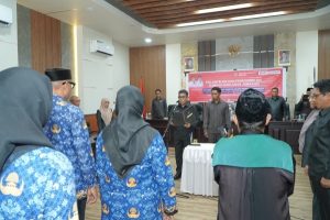 Wawali Tidore Lantik 6 Pejabat Fungsional Penata Kelola Penanaman Modal