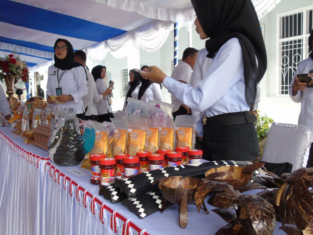 Hari Bakti Kemenimipas Ke-1, Kanwil Ditjenpas Malut Gelar Tasyakuran dan Pameran Karya WBP
