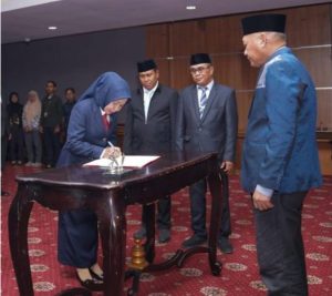 Rotasi Strategis Sherly Laos: Tujuh Pejabat Baru, Sinyal Penguatan Birokrasi Maluku Utara. Asrul Gailea Kepala Dinas Pertanian.