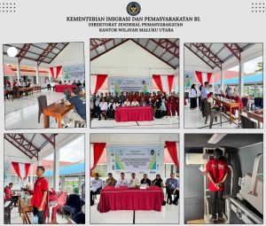 Cegah Penularan TBC, Kanwil Ditjenpas Malut Dukung Skrining CXR di LPKA Ternate