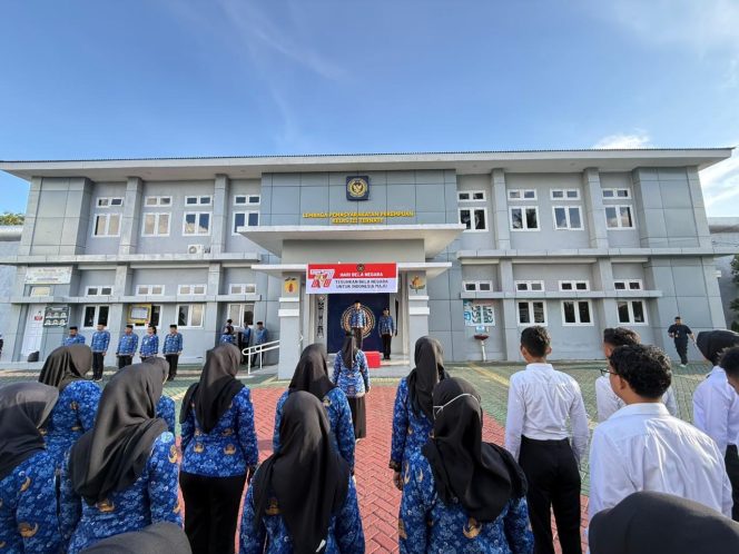 
 Dari Balik Tembok Lapas, Semangat Bela Negara Dikumandangkan di Ternate