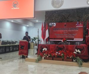 Konfercab DPC PDI-P Kota Ternate, Merlisa Marsaoly Kembali Terpilih.