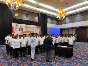Ketua dan Pengurus KONI Maluku Utara Resmi Dilantik, Sarbin Sehe Siap Perkuat Pembinaan Atlet