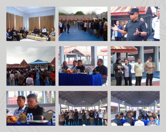 
 Kakanwil Ditjenpas Malut Kunjungi Rutan Soasio, Tekankan Penguatan Tusi Pemasyarakatan