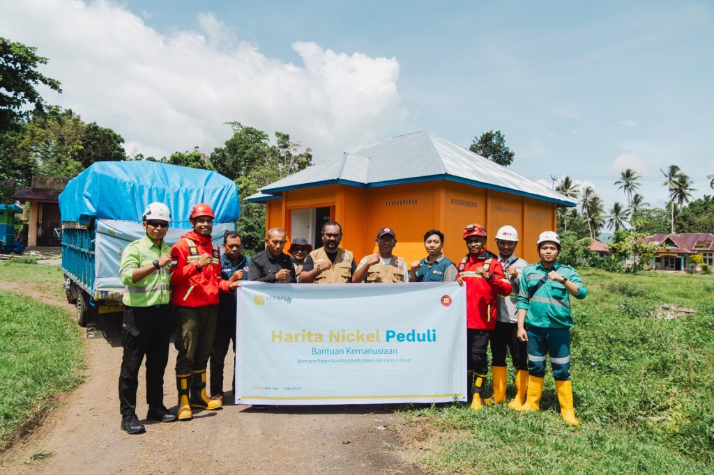 Harita Nickel Bergerak Cepat Tangani Banjir Halmahera Barat, Logistik dan Tim Medis Diterjunkan