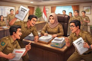 Diduga Cari Aman, Kepala OPD Malut Saling Siku Rebut Perhatian Gubernur