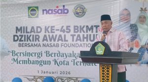 Dzikir Awal Tahun 2026, BKMT–Nasab Foundation Perkuat Sinergi Bangun Umat di Ternate