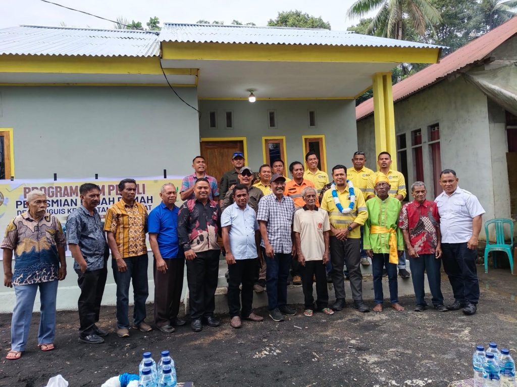 Unit ke-156, NHM Peduli Bangun Rumah Layak untuk Lansia di Desa Tuguis