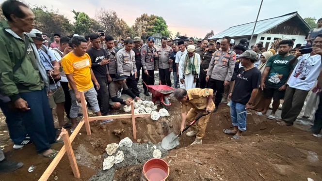 
 Bangkit dari Konflik, 6 Rumah Layak Huni Dibangun di Sibenpopo