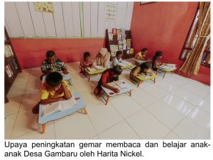 Dari Ruang Kelas ke Rumah Belajar: Upaya Harita Nickel Bangun Generasi Pulau Obi