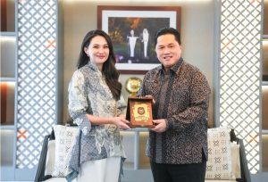 Gubernur Sherly Tjoanda Temui Menpora Erick Thohir, Bahas Masa Depan Gemilang Olahraga Maluku Utara
