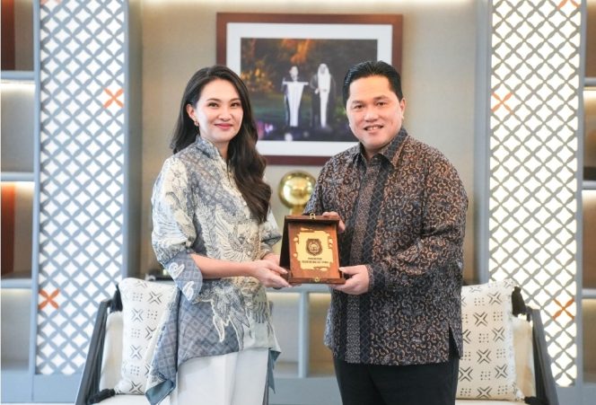 
 Gubernur Sherly Tjoanda Temui Menpora Erick Thohir, Bahas Masa Depan Gemilang Olahraga Maluku Utara