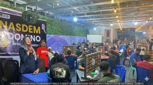NasDem Maluku Utara Hadirkan Kebersamaan Lewat Turnamen Domino, Bukti Politik Tak Sekadar Saat Pemilu