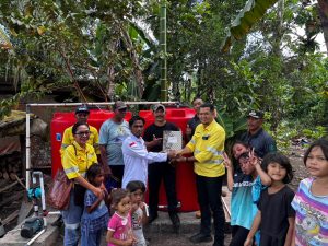 NHM Peduli Bangun Fasilitas Air Bersih di Dusun Kobok, 21 Rumah Kini Nikmati Akses Langsung
