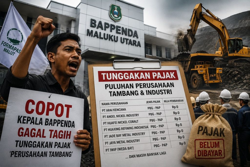 FORMAPAS Malut Desak Gubernur Copot Kepala BAPPENDA