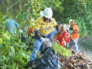 NHM Angkut 70 Kantong Sampah dari Tanjung Barnabas, Tegaskan Komitmen Jaga Lingkungan