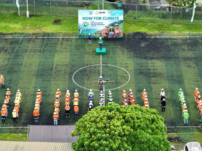 
 NHM Tanam 40 Pohon Buah, Serukan Aksi Iklim di Gosowong