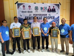 NHM Kembali Raih PROPER Biru, Bukti Ketaatan Pengelolaan Lingkungan di Tambang Gosowong