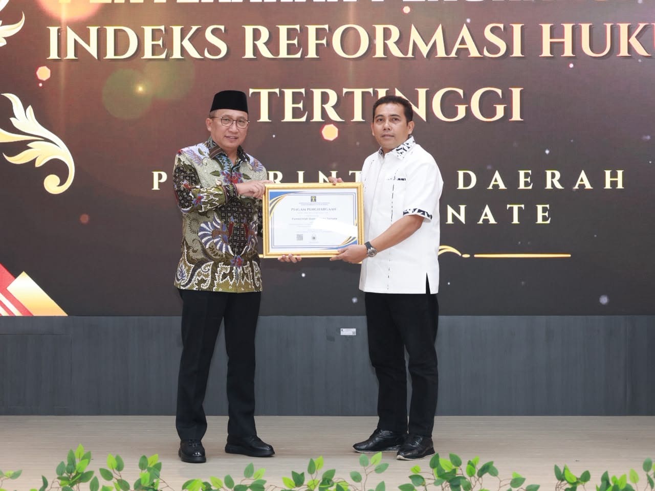 Tiga Penghargaan, Ternate Makin Bersinar di Hari Pengayoman ke-81