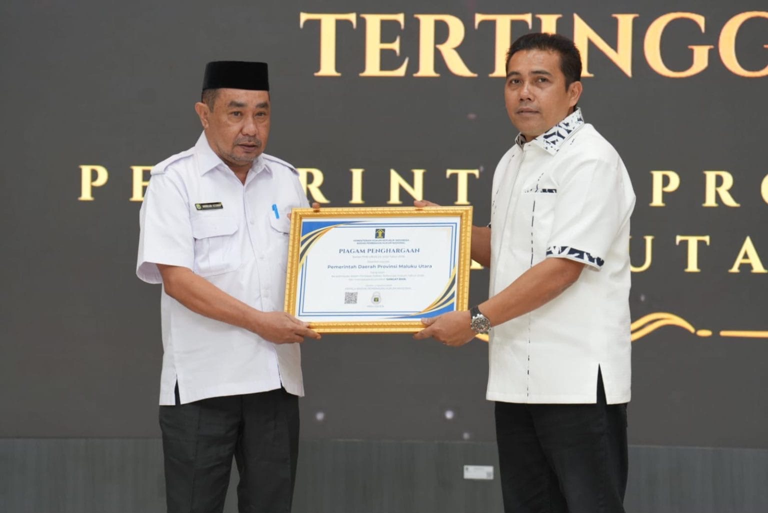Pemprov Malut Raih Predikat Sangat Baik IRH 2026