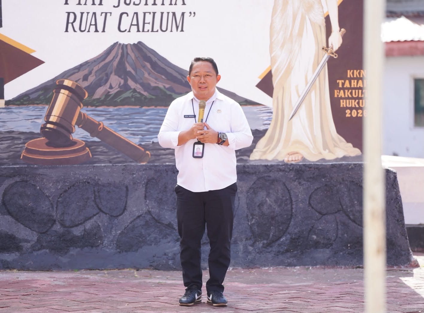 Rizal Marsaoly kepada Mahasiswa Baru Unkhair: Jangan Jadi Penonton, Jadilah Penggerak Masa Depan Ternate dan Maluku Utara