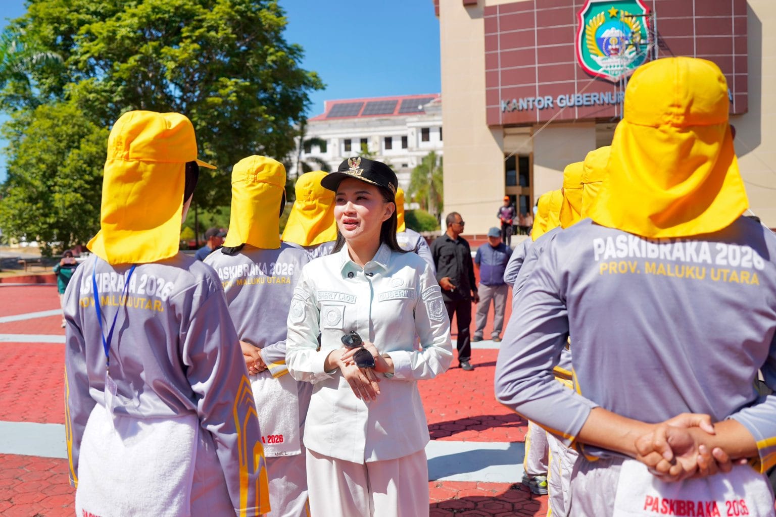 Sherly Tjoanda Suntik Semangat Paskibraka Malut Jelang HUT RI ke-81
