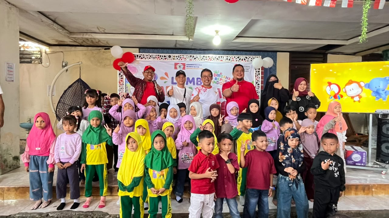 KKSS Malut Semarakkan HUT RI dengan Lomba Mewarnai Anak