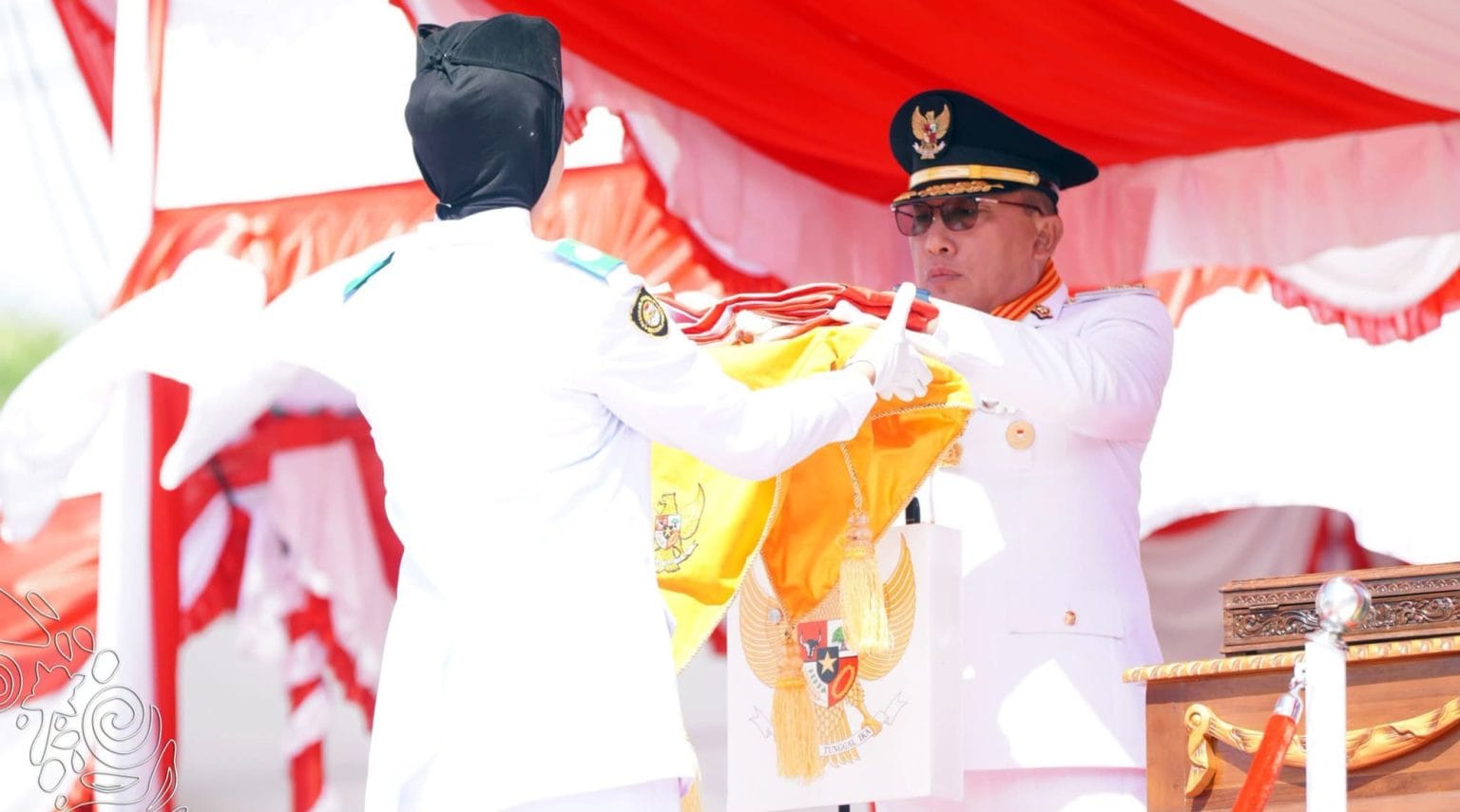 Tauhid Pimpin HUT RI ke-81 di Ternate