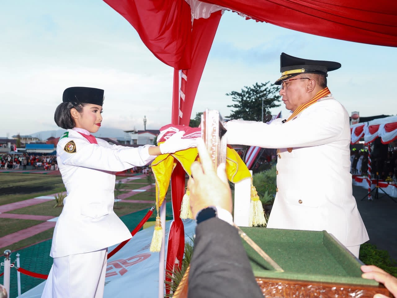 Paskibraka Ternate Sukses, Tauhid Beri Apresiasi