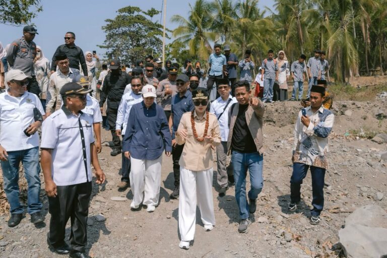 Jalan Lingkar Pulau Makian Mulai Dibangun, Janji Gubernur Sherly Mulai Diwujudkan