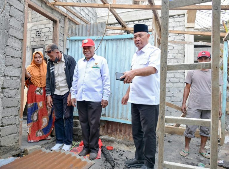Rumah Hangus Terbakar, Nasri Abubakar Hadir Langsung Bawa Harapan Baru bagi Keluarga Saleh Sadama
